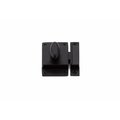 Emtek Flat Black Latch, 2270US19 2270US19